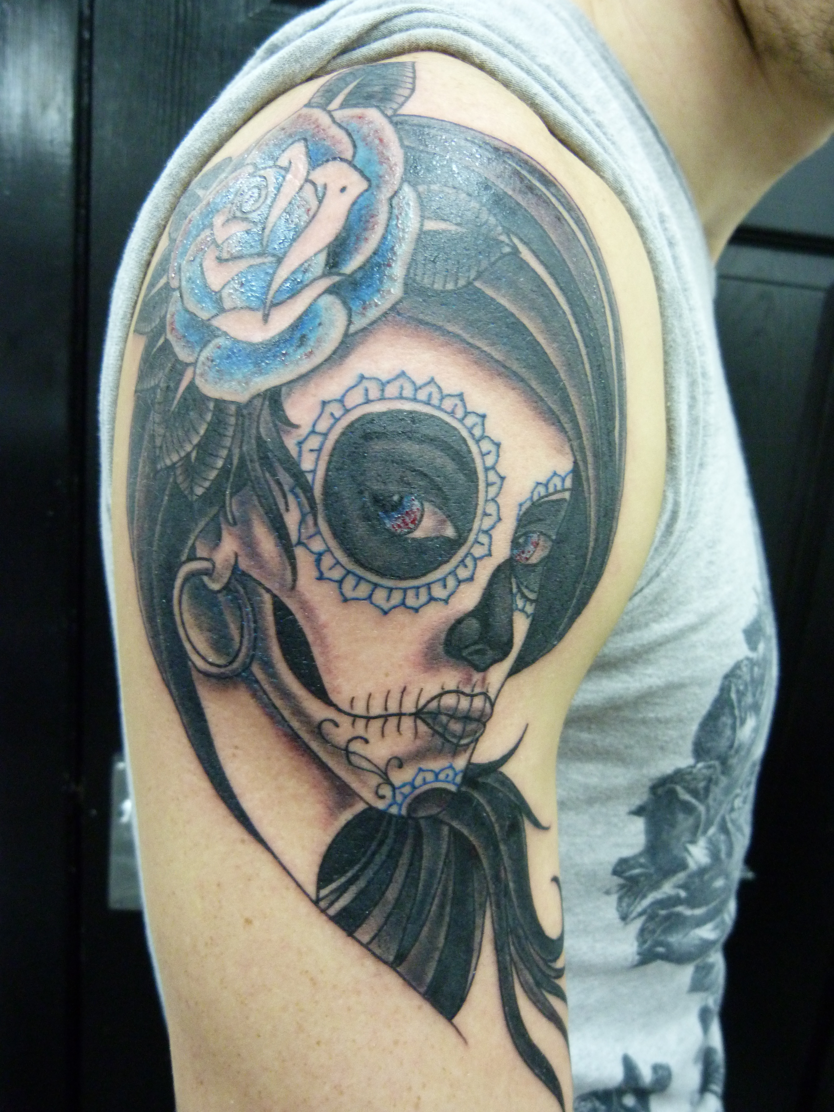 Day Of The Dead Tattoos Designs Ideas And Meaning Tattoos For You