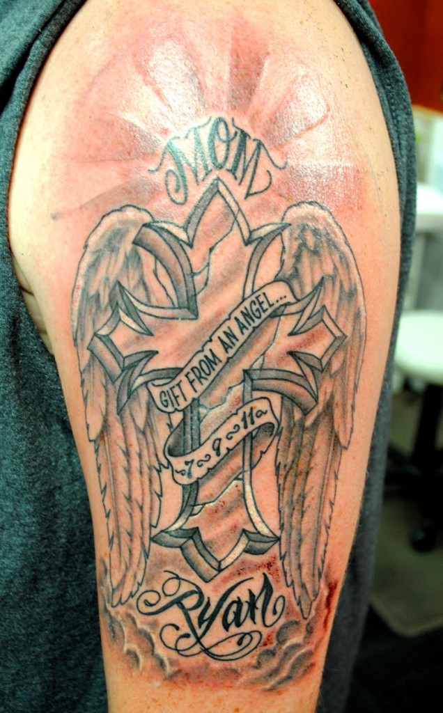 Memorial Cross Tattoos