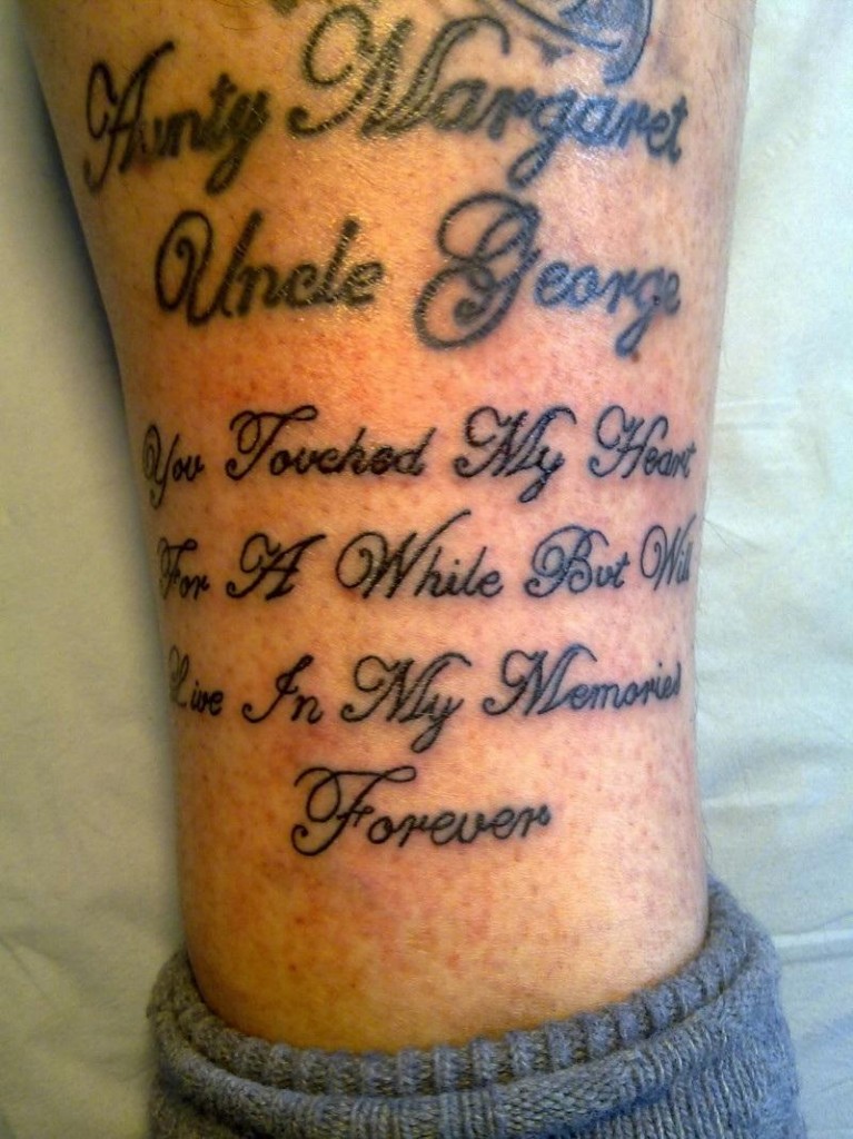 Memorial Tattoos Quotes