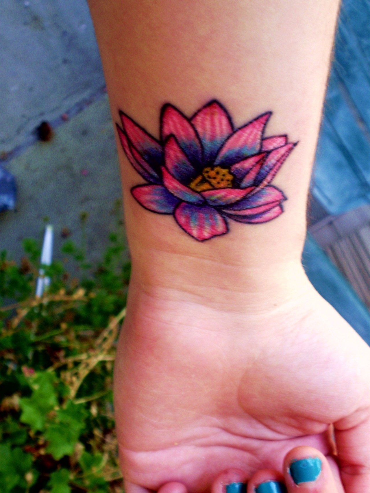 Flowers Tattoo Chest
