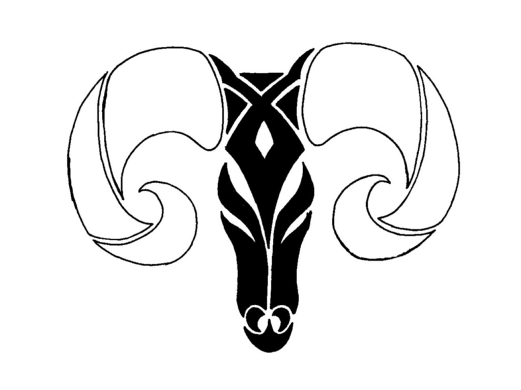 Aries Symbol Tattoo