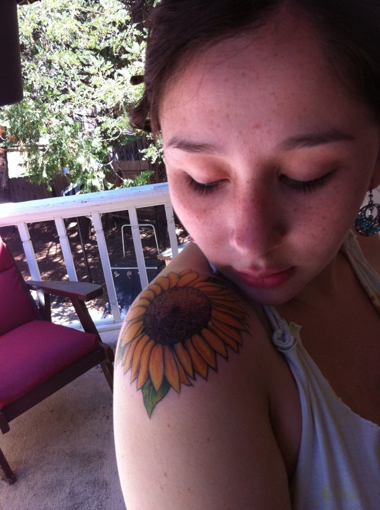 Cool Sunflower Tattoos