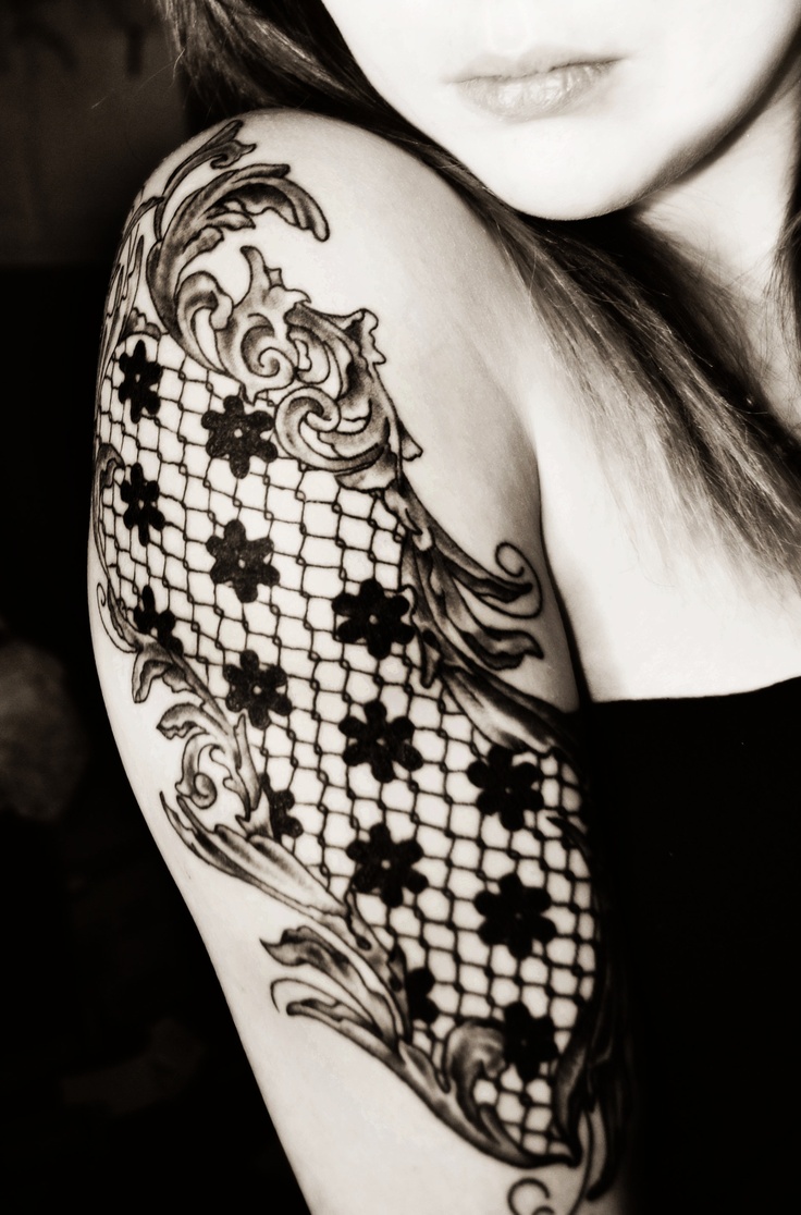 Lace Tattoos Designs, Ideas and Meaning Tattoos For You