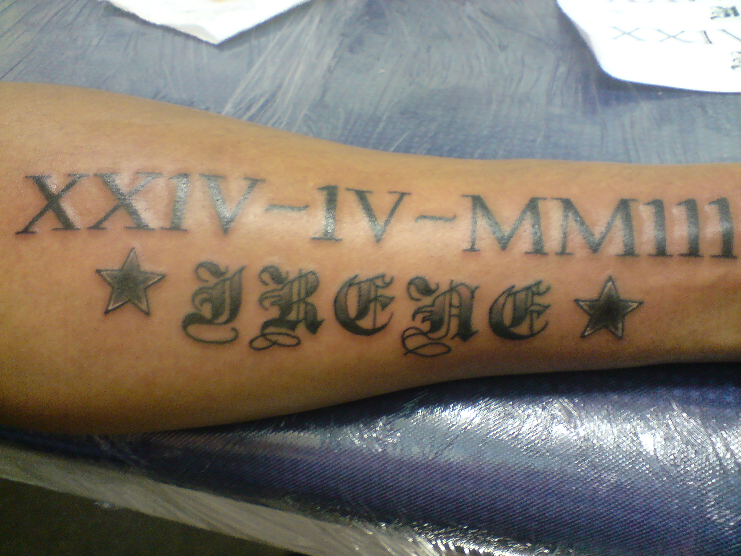 Roman Numeral Tattoos Designs Ideas And Meaning Tattoos For You