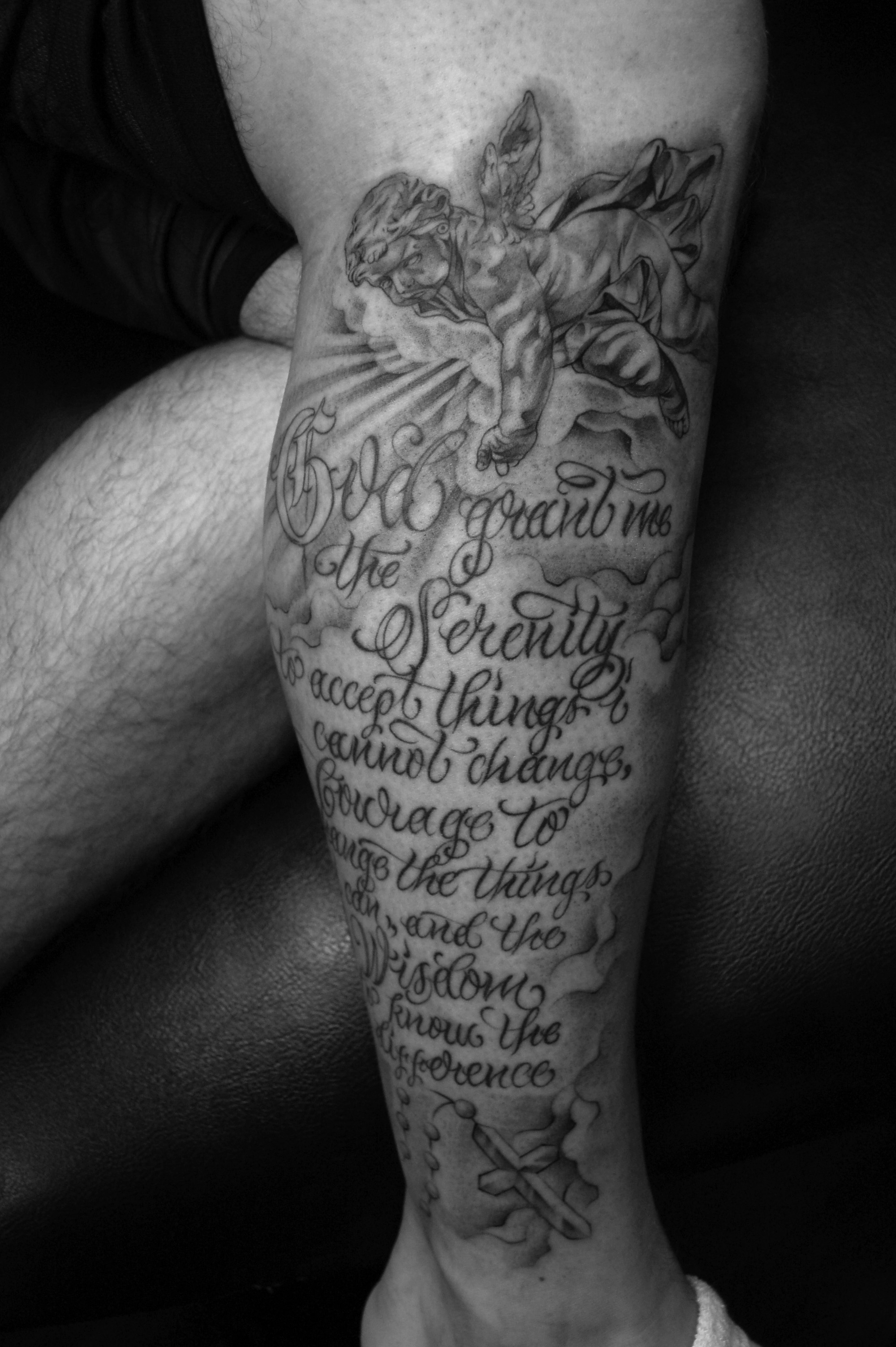 Serenity Prayer Tattoos Designs Ideas And Meaning Tattoos For You