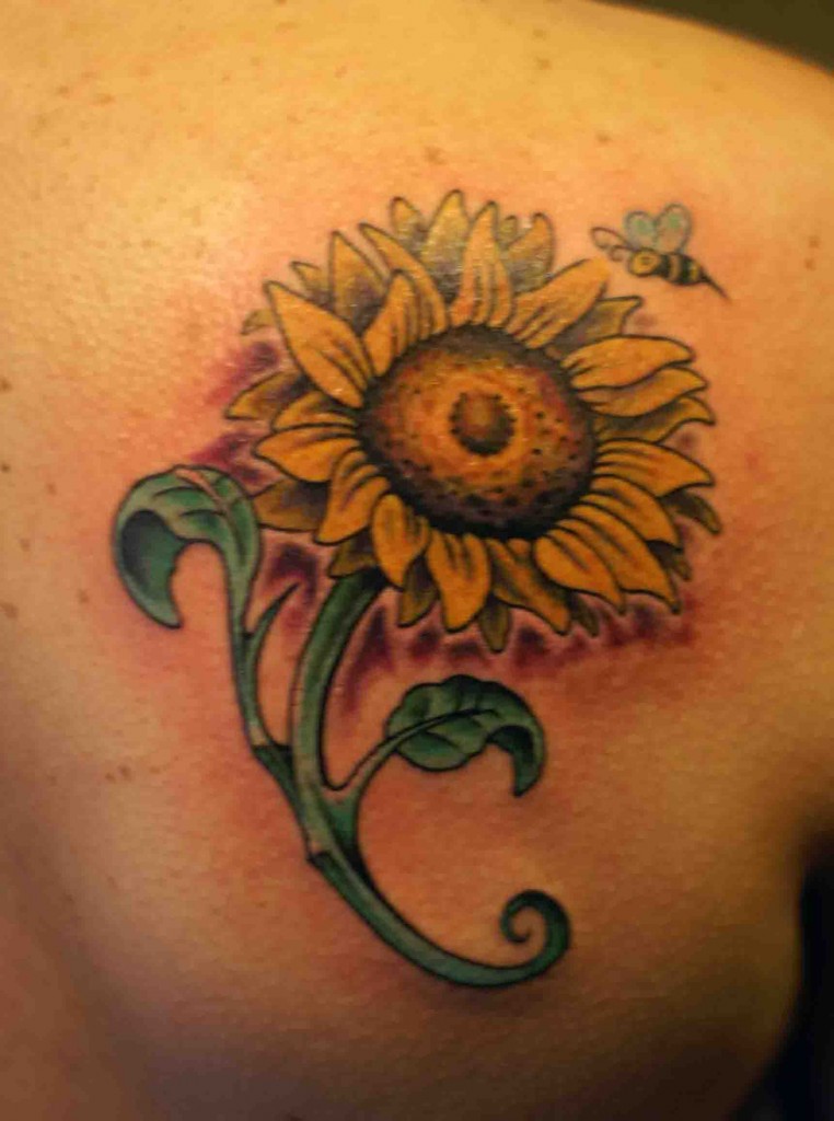 Sunflower Tattoo