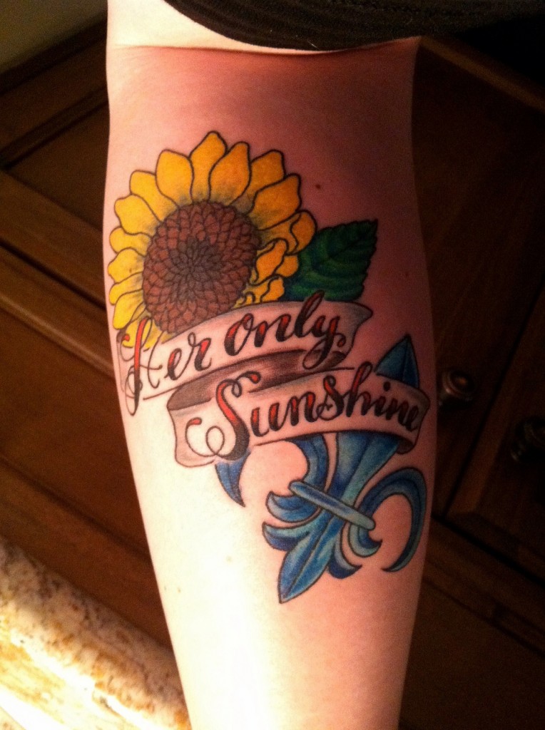 Sunflower Tattoo Images