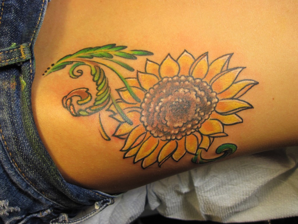 Sunflower Tattoo Pictures