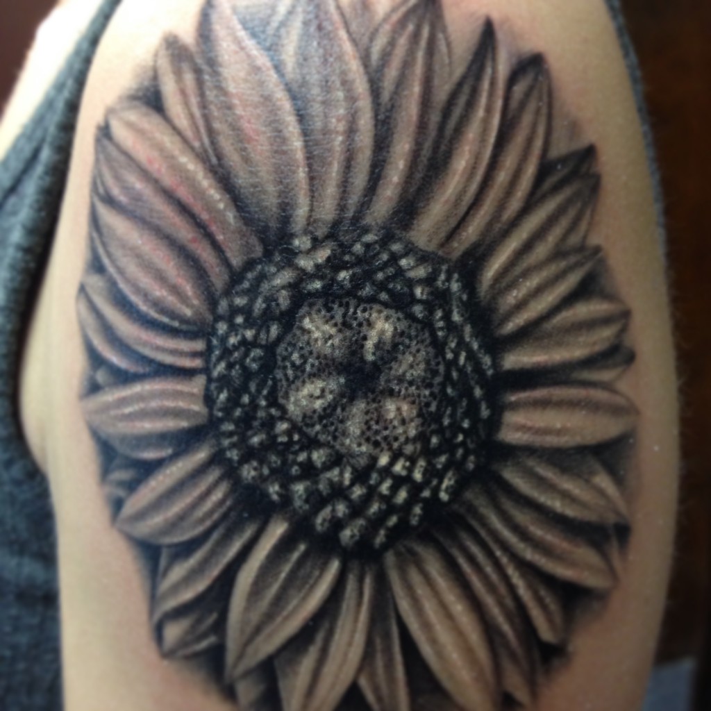 Tattoos of Sunflowers