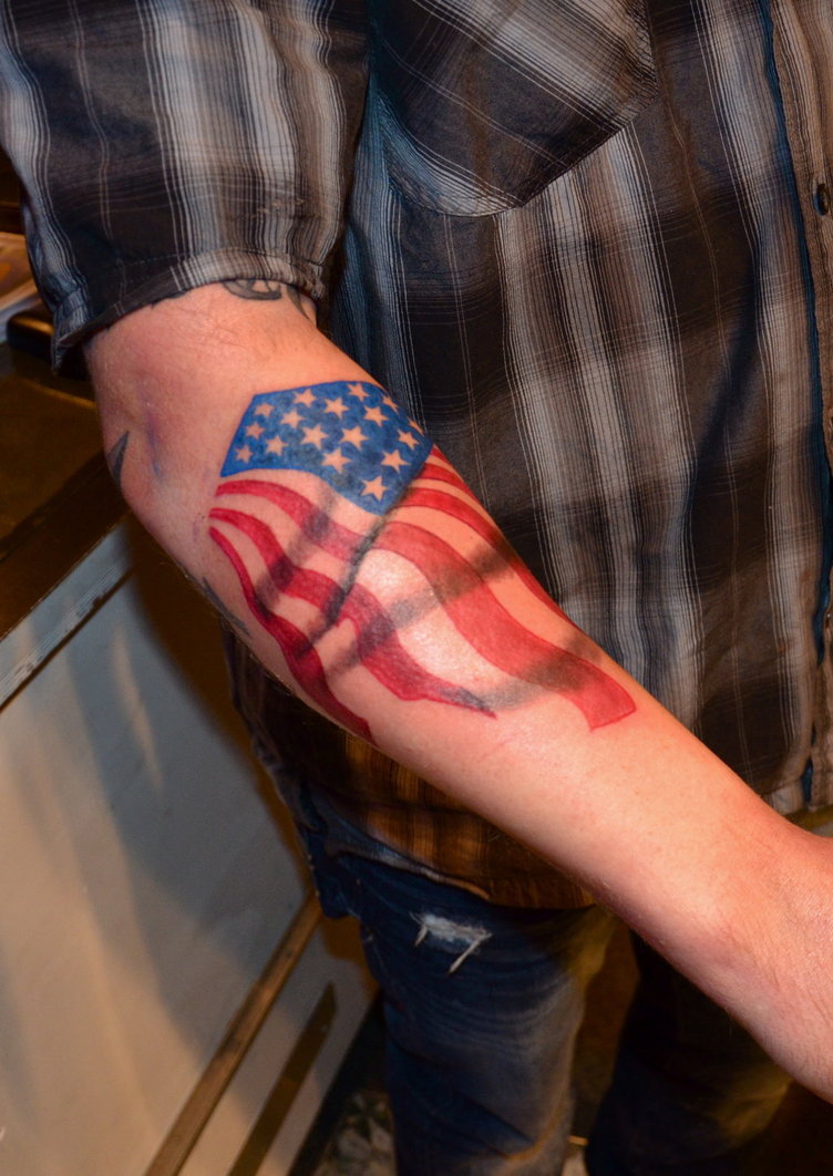 American Flag Tattoos Designs, Ideas and Meaning | Tattoos For You