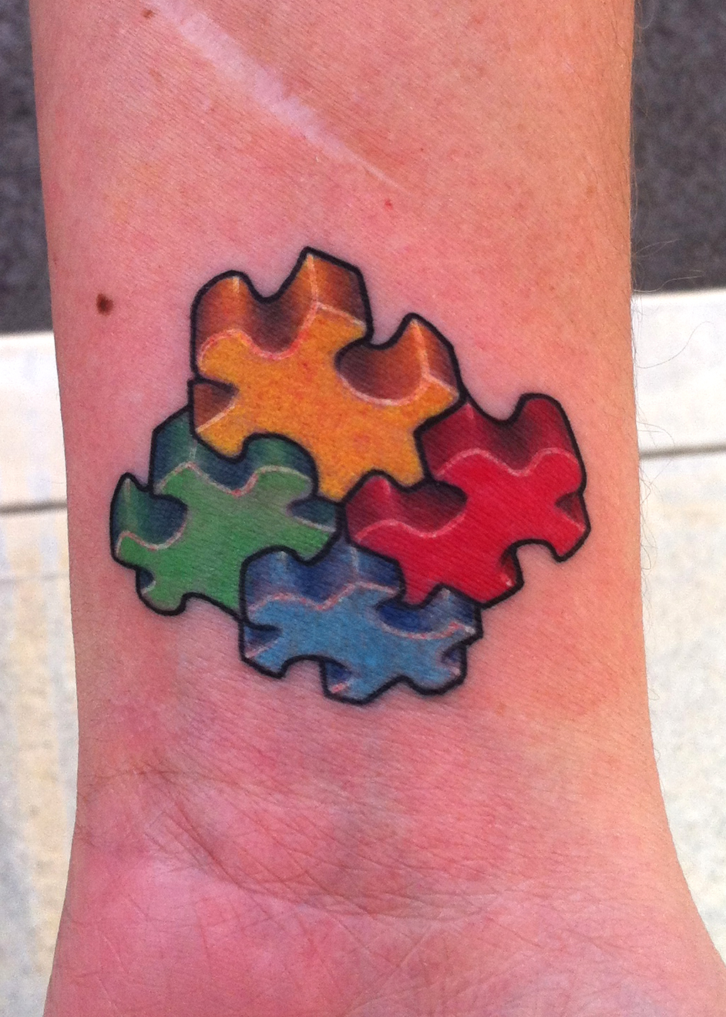 Autism Tattoos Designs Ideas And Meaning Tattoos For You