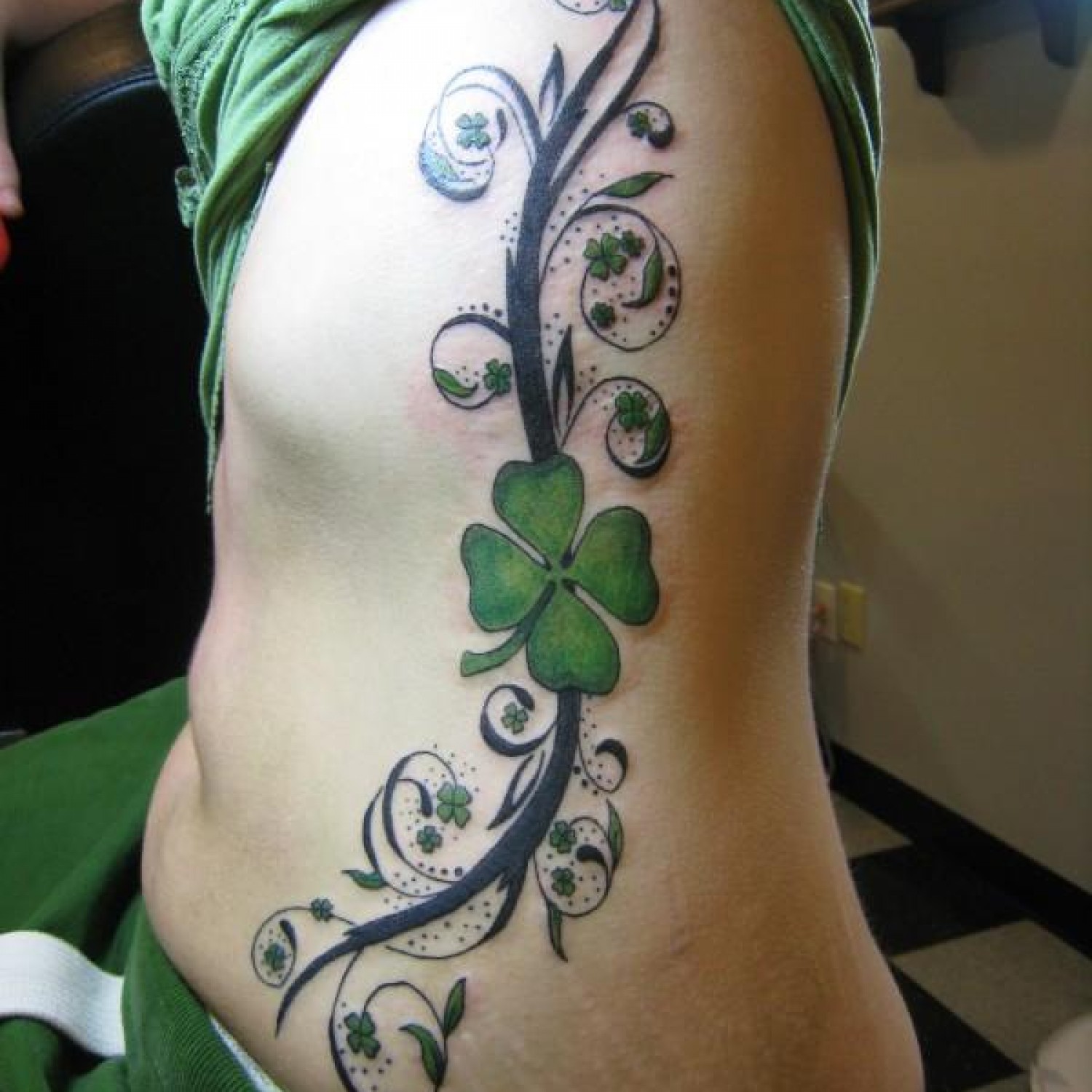 Four Leaf Clover Tattoos Designs Ideas And Meaning Tattoos For You