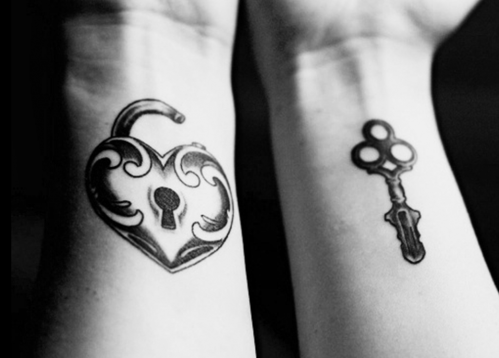 Images of Lock and Key Tattoos