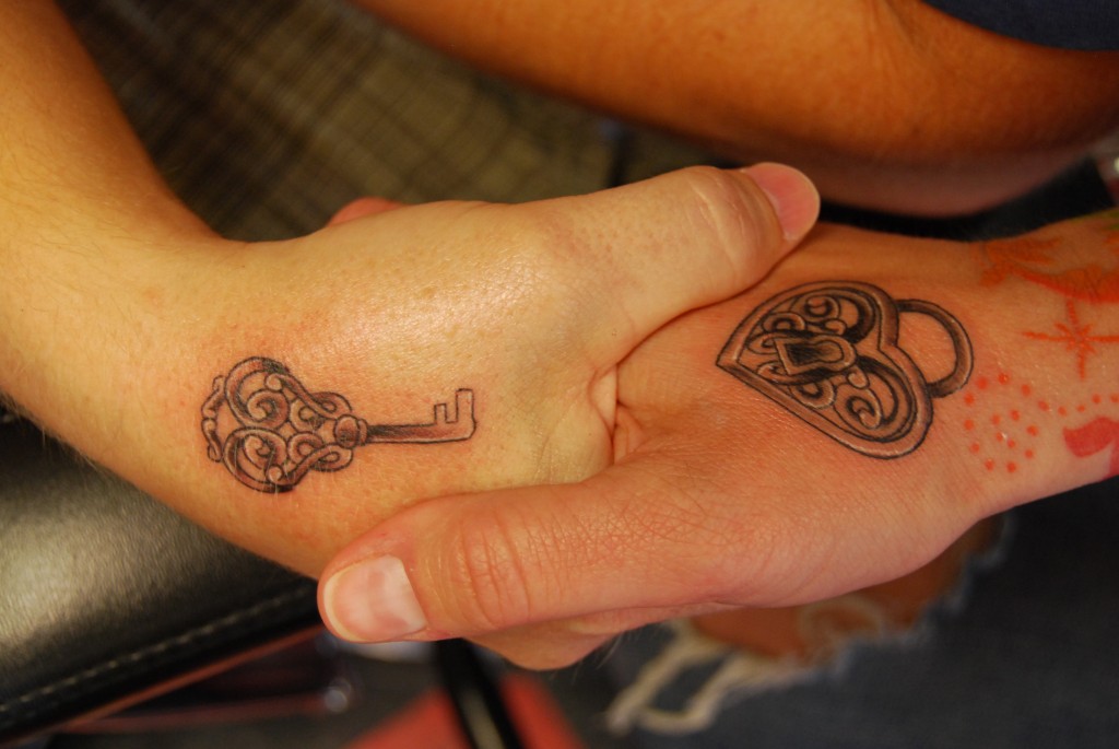 Lock and Key Tattoos