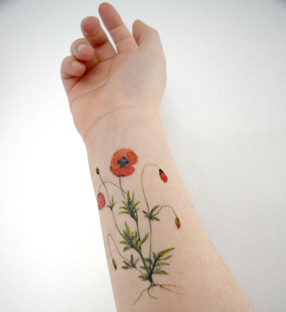 Wildflower Tattoos Designs, Ideas and Meaning | Tattoos For You