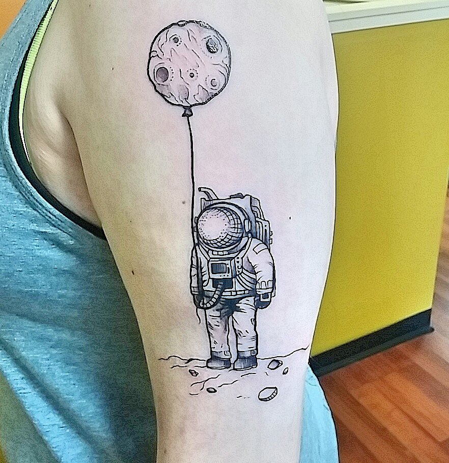 Astronaut Tattoos Designs, Ideas and Meaning Tattoos For You