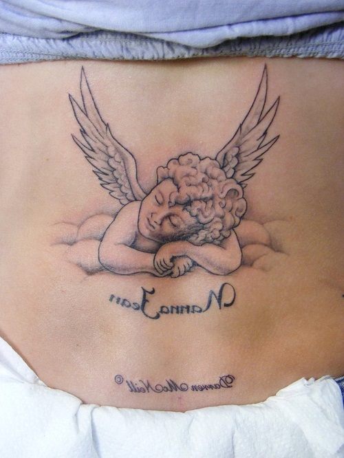 Baby Angel Tattoos Designs Ideas And Meaning Tattoos For You