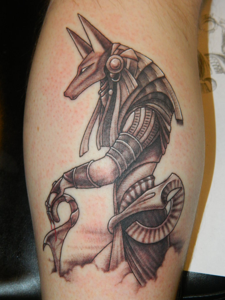 Anubis Tattoos Designs Ideas And Meaning Tattoos For You