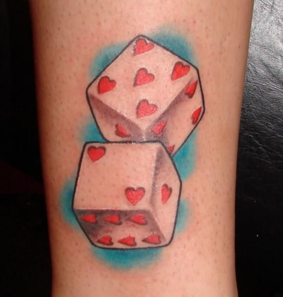 Dice Tattoos Designs Ideas And Meaning Tattoos For You