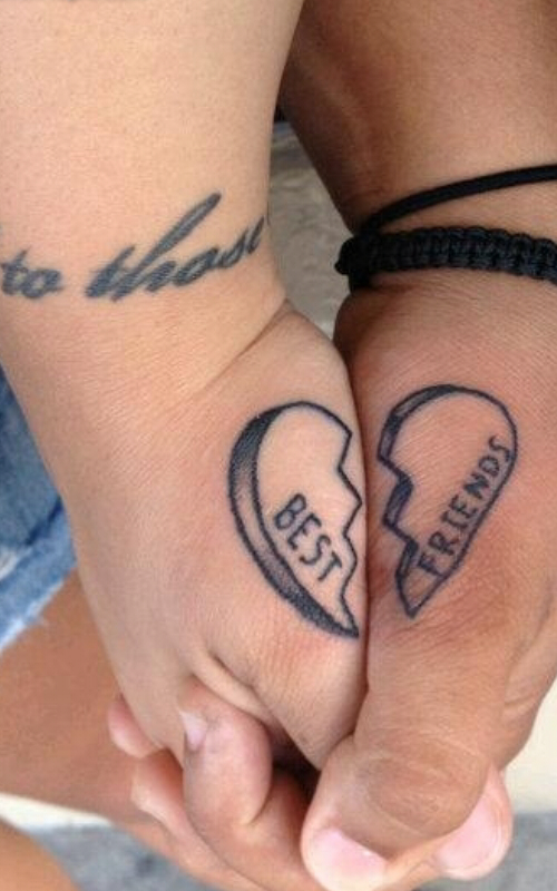 Best Friend Matching Tattoos Designs Ideas And Meaning Tattoos For You