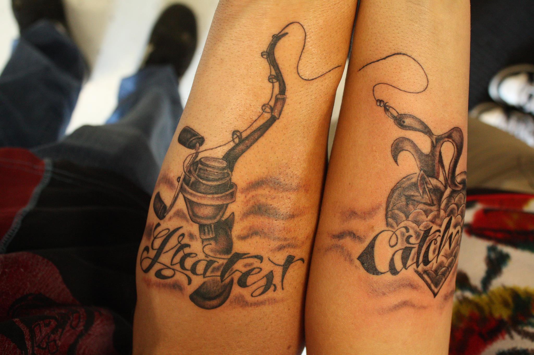chimera tattoo couples tattoo designs