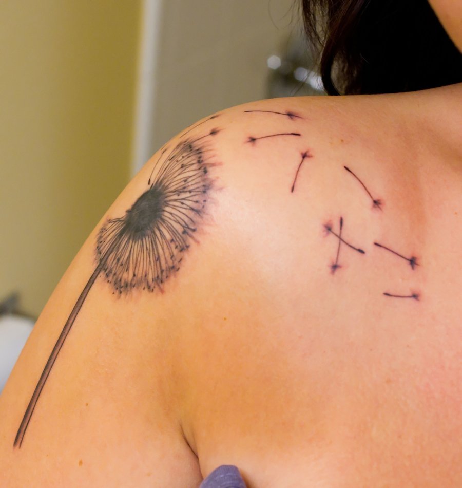 Dandelion Tattoos Designs Ideas And Meaning Tattoos For You