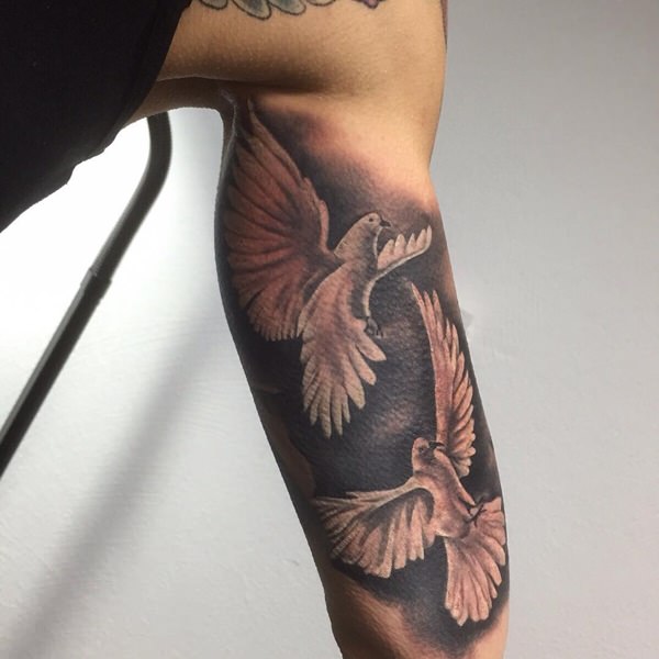 Dove Tattoos Designs Ideas And Meaning Tattoos For You