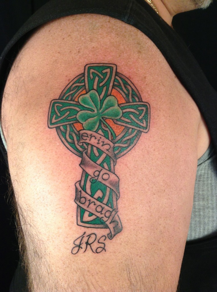 Irish Tattoos Designs Ideas And Meaning Tattoos For You   Irish Cross Tattoos 764x1024 