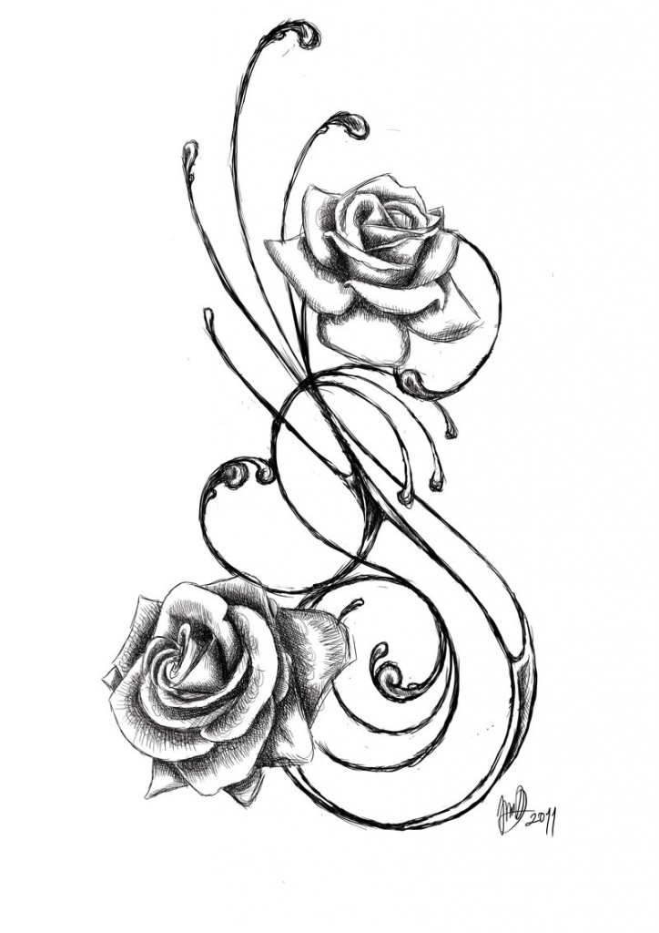 Rose Tattoos Designs, Ideas and Meaning - Tattoos For You