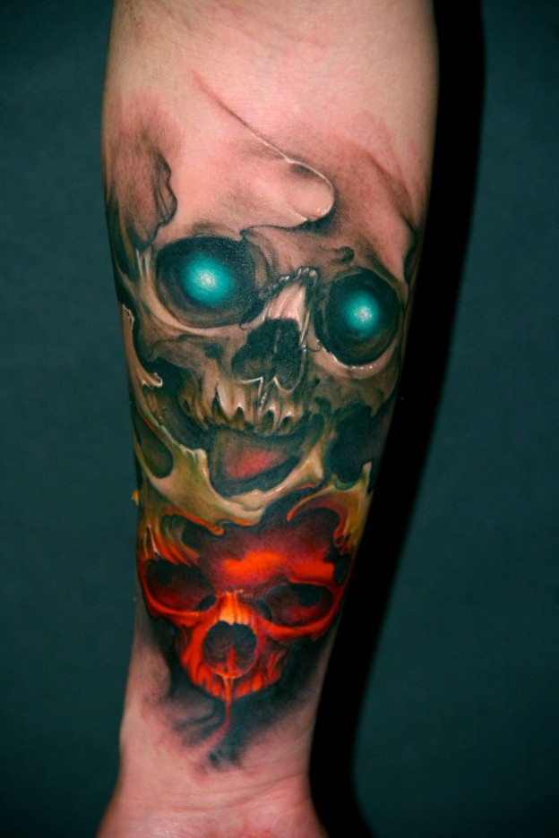 Skull Tattoos Designs, Ideas and Meaning - Tattoos For You