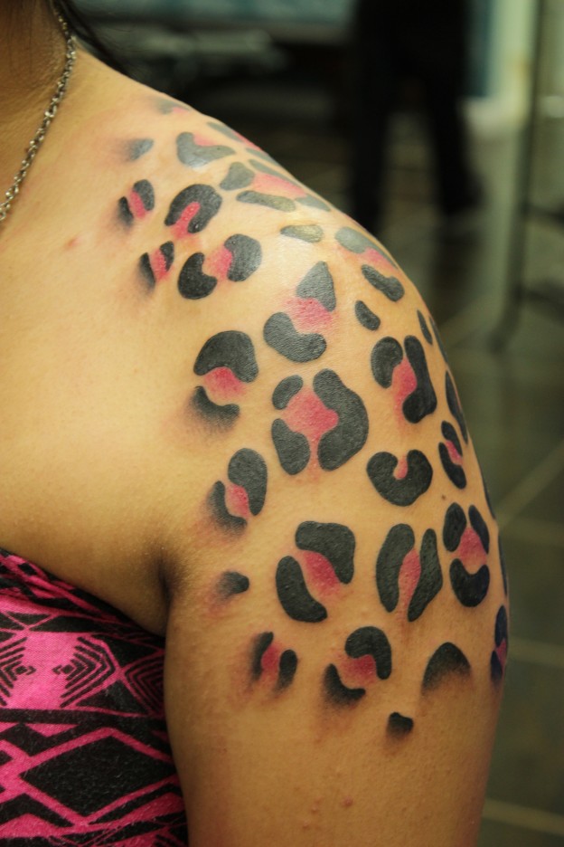 Cheetah Print Tattoos Designs Ideas And Meaning Tattoos For You 5885