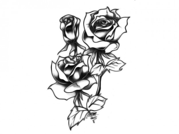 Rose Tattoos Designs, Ideas and Meaning - Tattoos For You