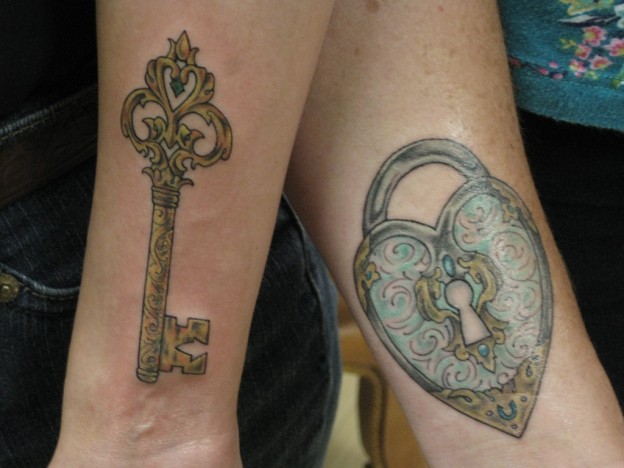 Key Tattoos Designs, Ideas and Meaning - Tattoos For You