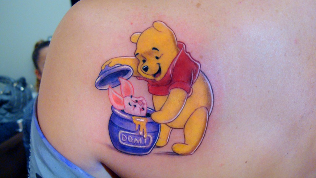 Bear Tattoos Designs Ideas And Meaning Tattoos For You   Pooh Bear Tattoo Designs 1024x576 