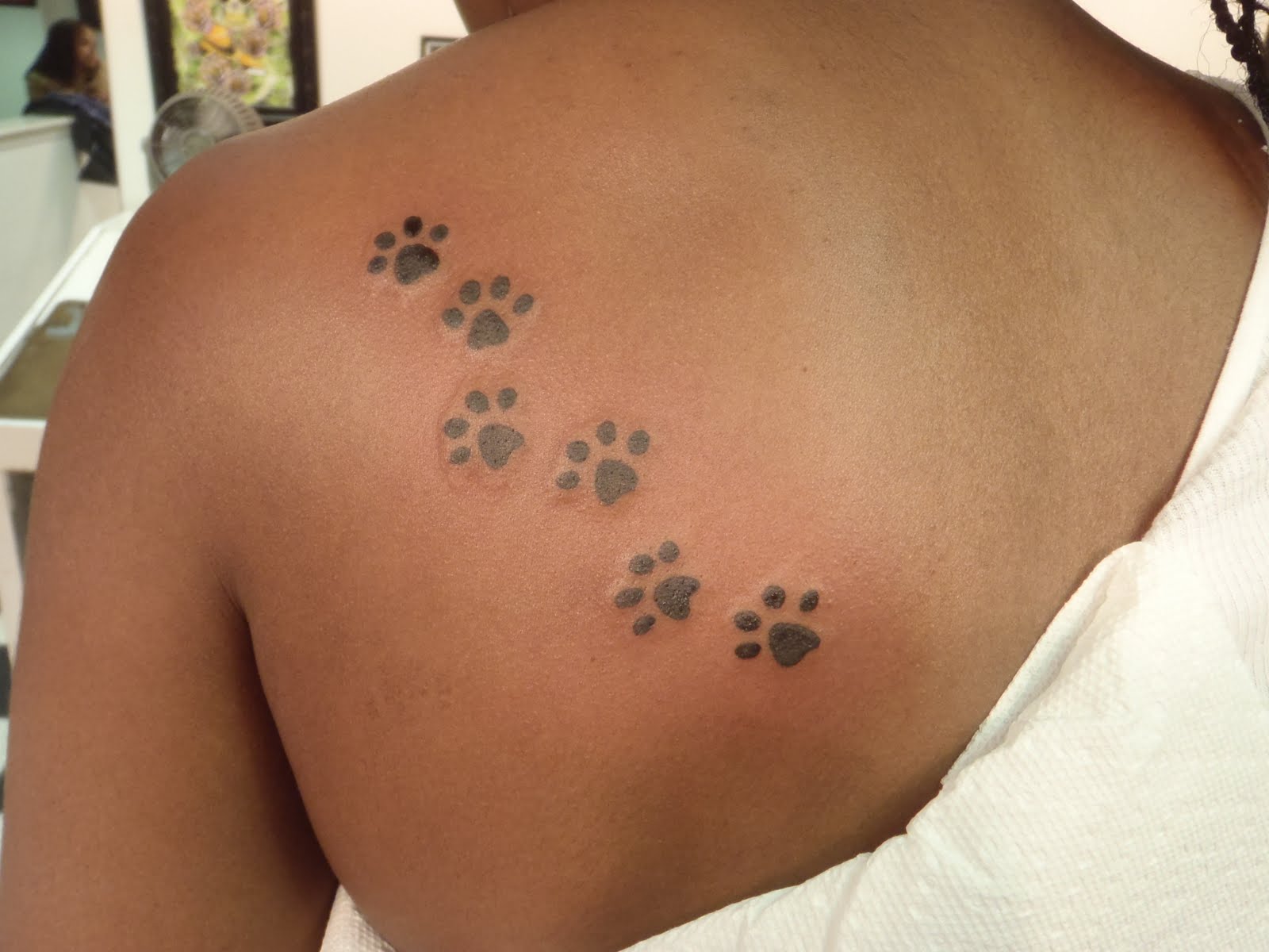 Paw Print Tattoos Designs Ideas And Meaning Tattoos For You