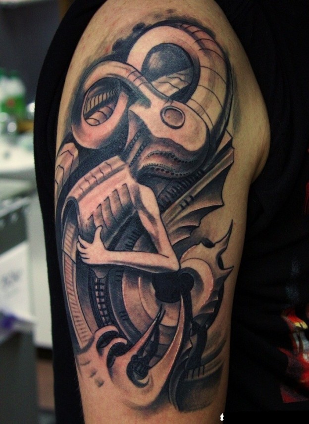 Biomechanical Tattoos Designs, Ideas and Meaning - Tattoos For You