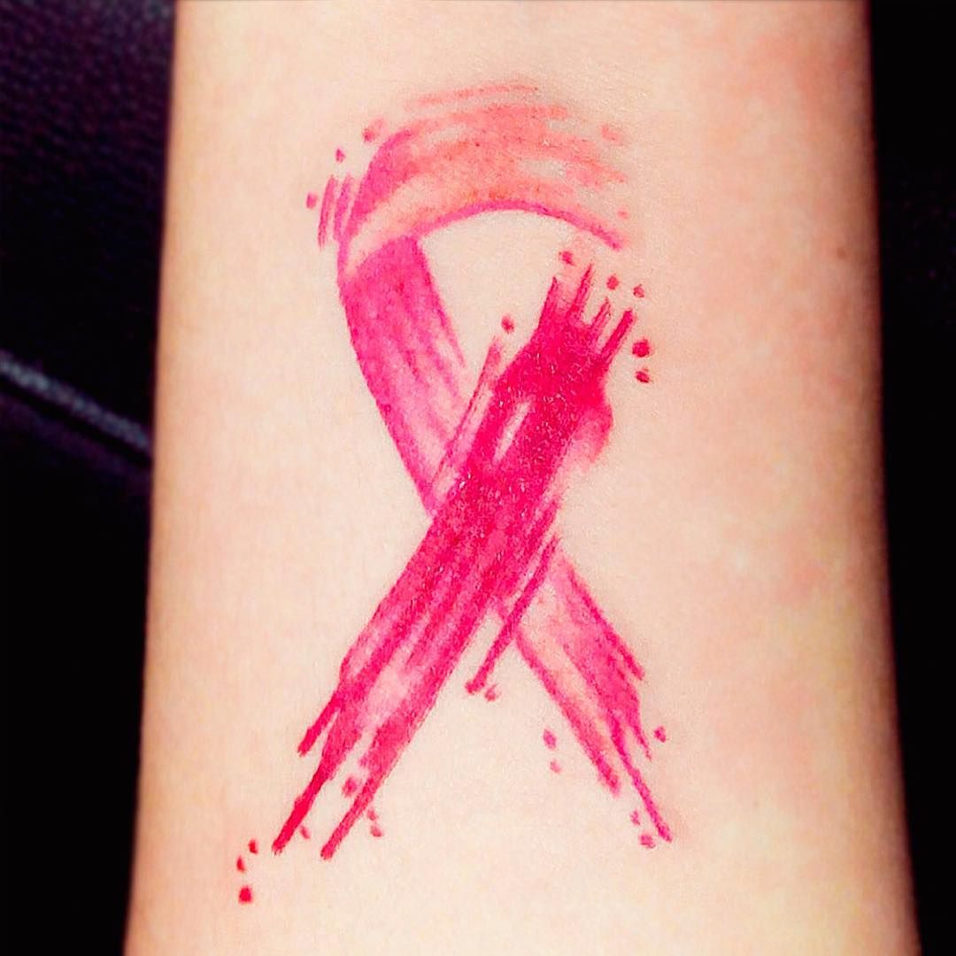 Cancer Ribbon Tattoos Designs Ideas And Meaning Tattoos For You