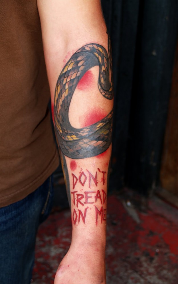 Don t Tread On Me Tattoos Designs, Ideas and Meaning | Tattoos For You