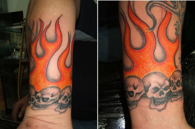 Flame Tattoos Designs, Ideas and Meaning - Tattoos For You