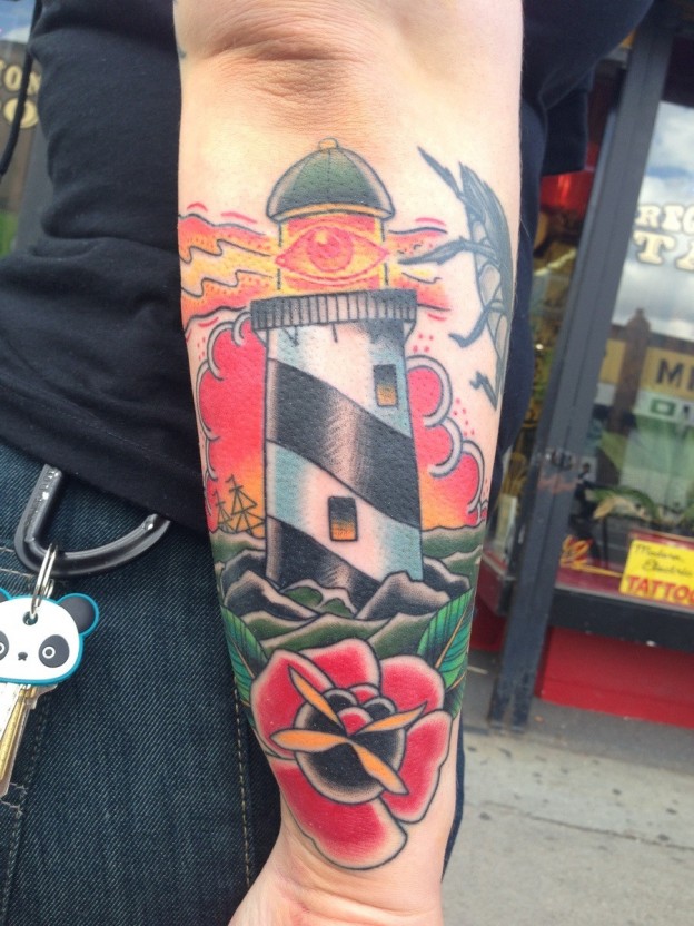 Lighthouse Tattoos Designs, Ideas and Meaning - Tattoos For You