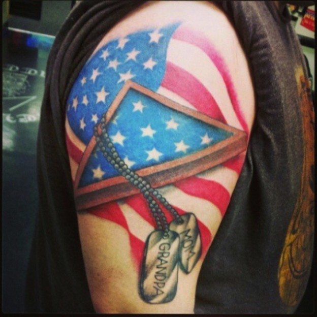 Patriotic Tattoos Designs, Ideas and Meaning - Tattoos For You