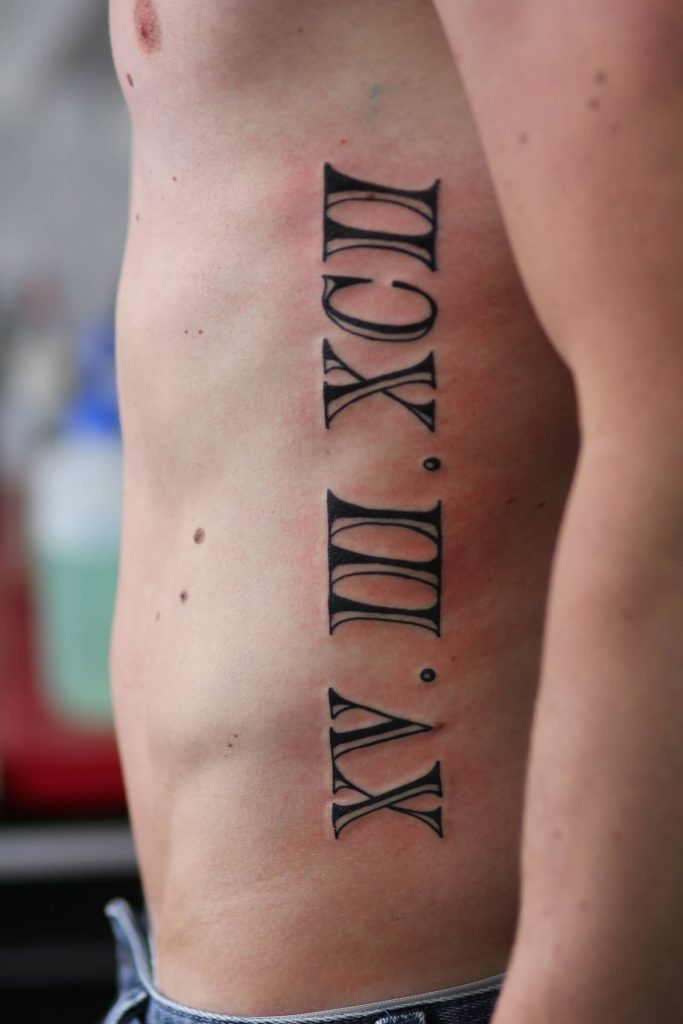 Roman Numeral Tattoos Designs Ideas And Meaning Tattoos For You