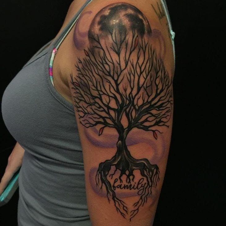 Family Tree Tattoos Designs, Ideas and Meaning | Tattoos For You