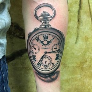 Pocket Watch Tattoos Designs, Ideas and Meaning - Tattoos For You
