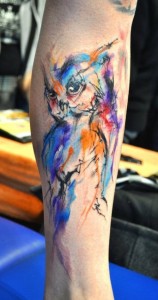 Amanda Wachob Tattoo Owl