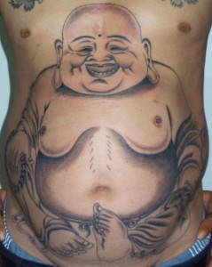 Laughing Buddha Tattoo Images