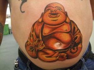 Laughing Buddha Tattoo Photos