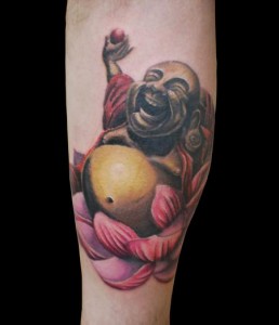 Laughing Buddha Tattoos Pictures