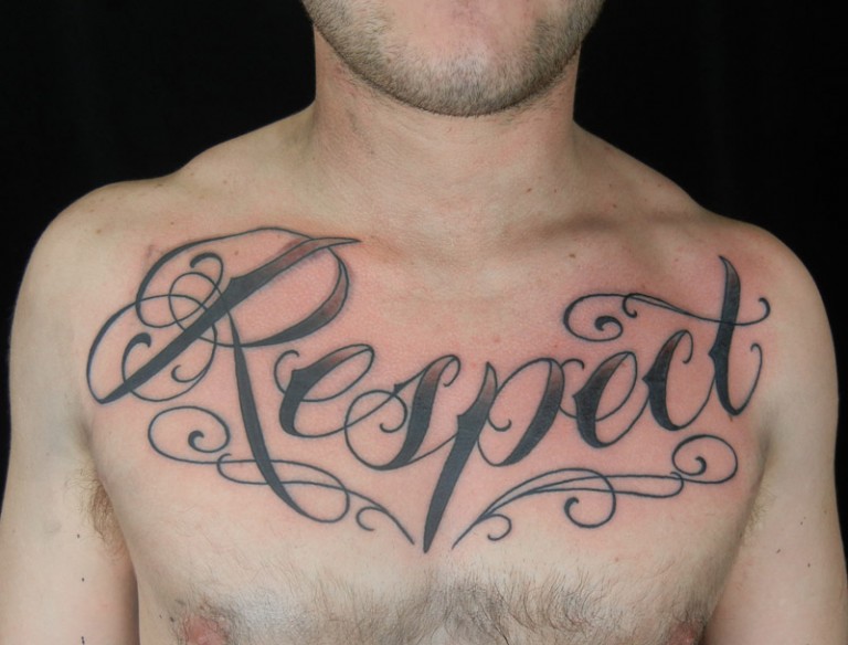 Respect Tattoos Designs, Ideas and Meaning - Tattoos For You