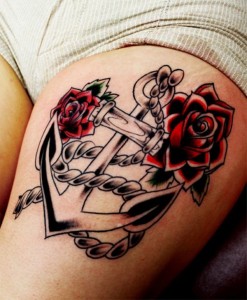 Thigh Tattoos for Females